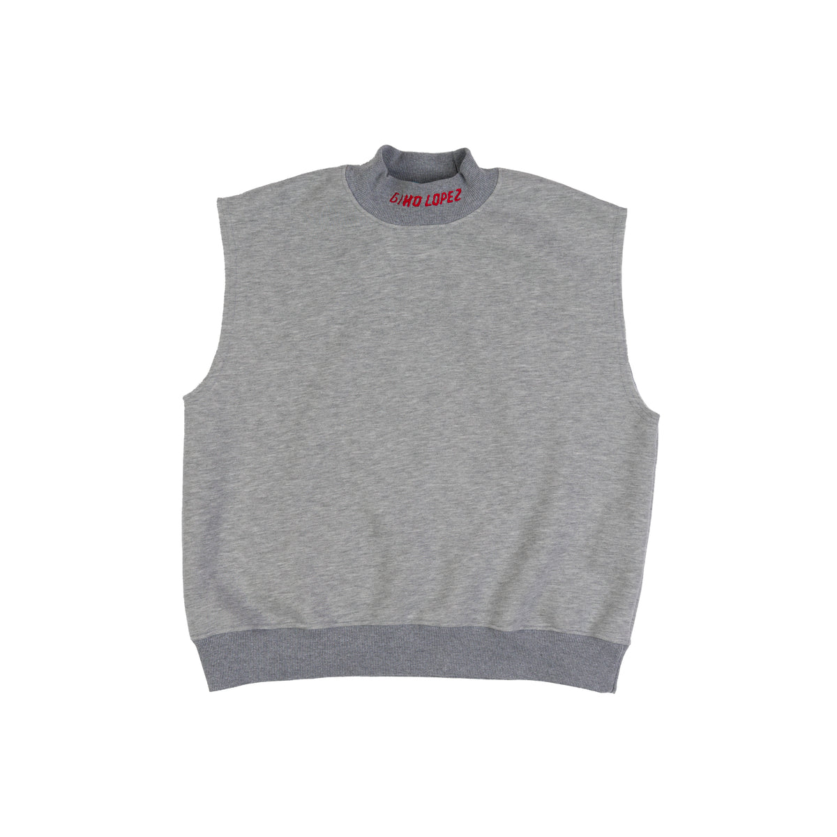 SFL&F Sleeveless Crewneck Grey – Gino Lopez