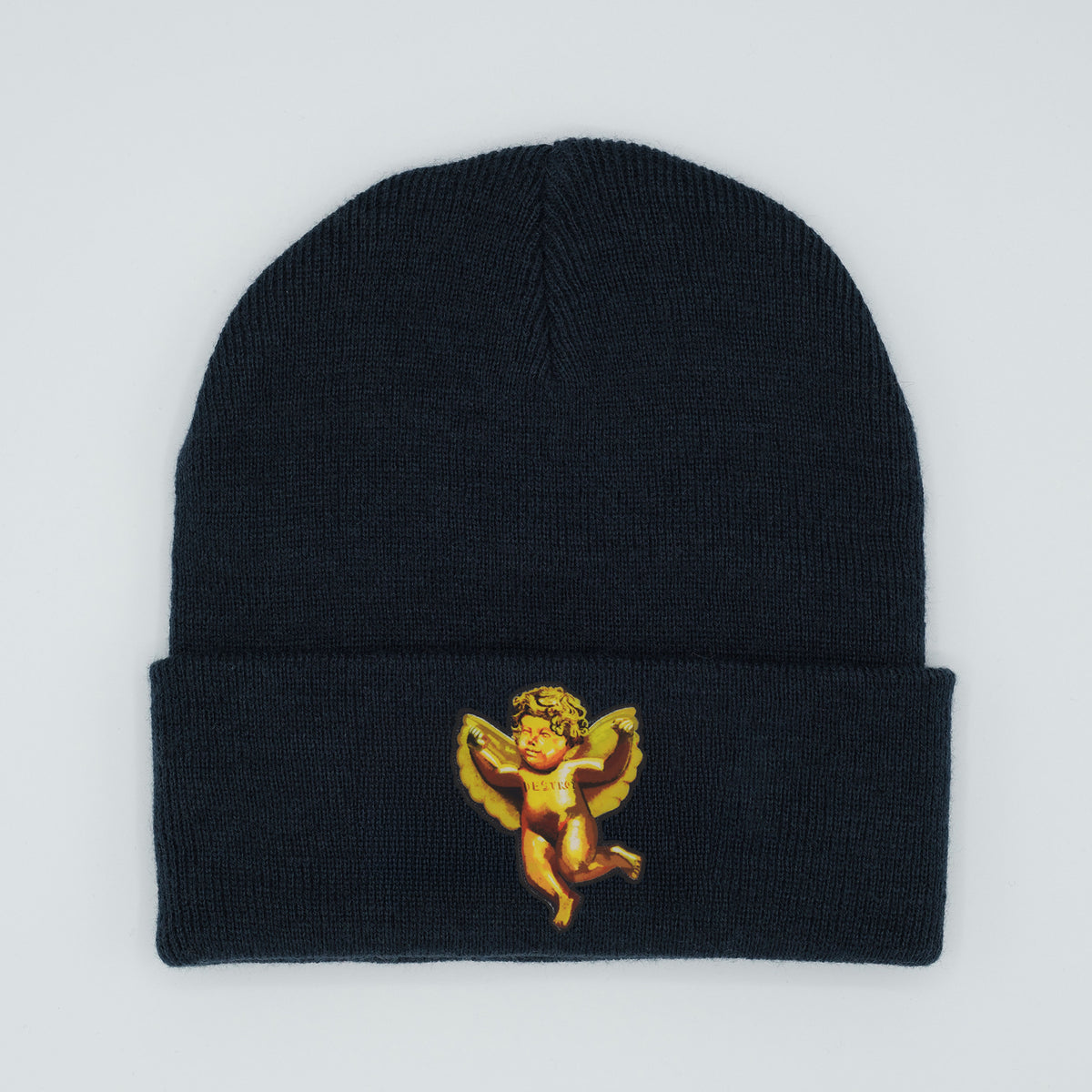 Gold Beanie DarkBlue – Gino Lopez
