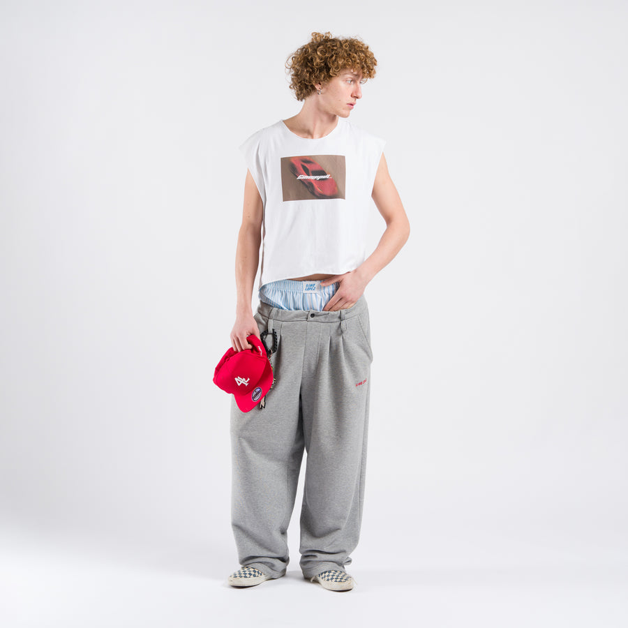 300 km/h Crop Sleeveless