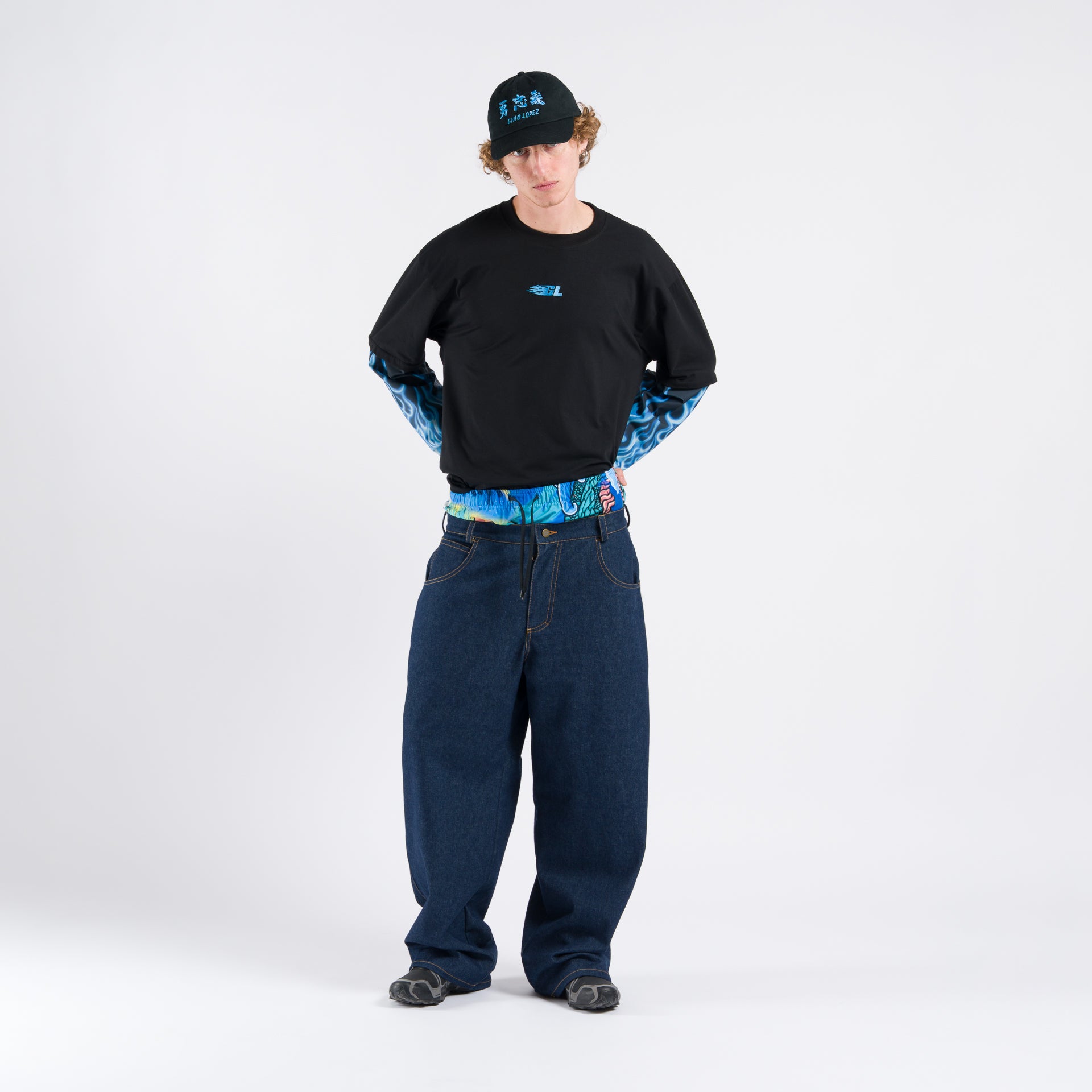 300 km/h Flame Layered Longsleeve
