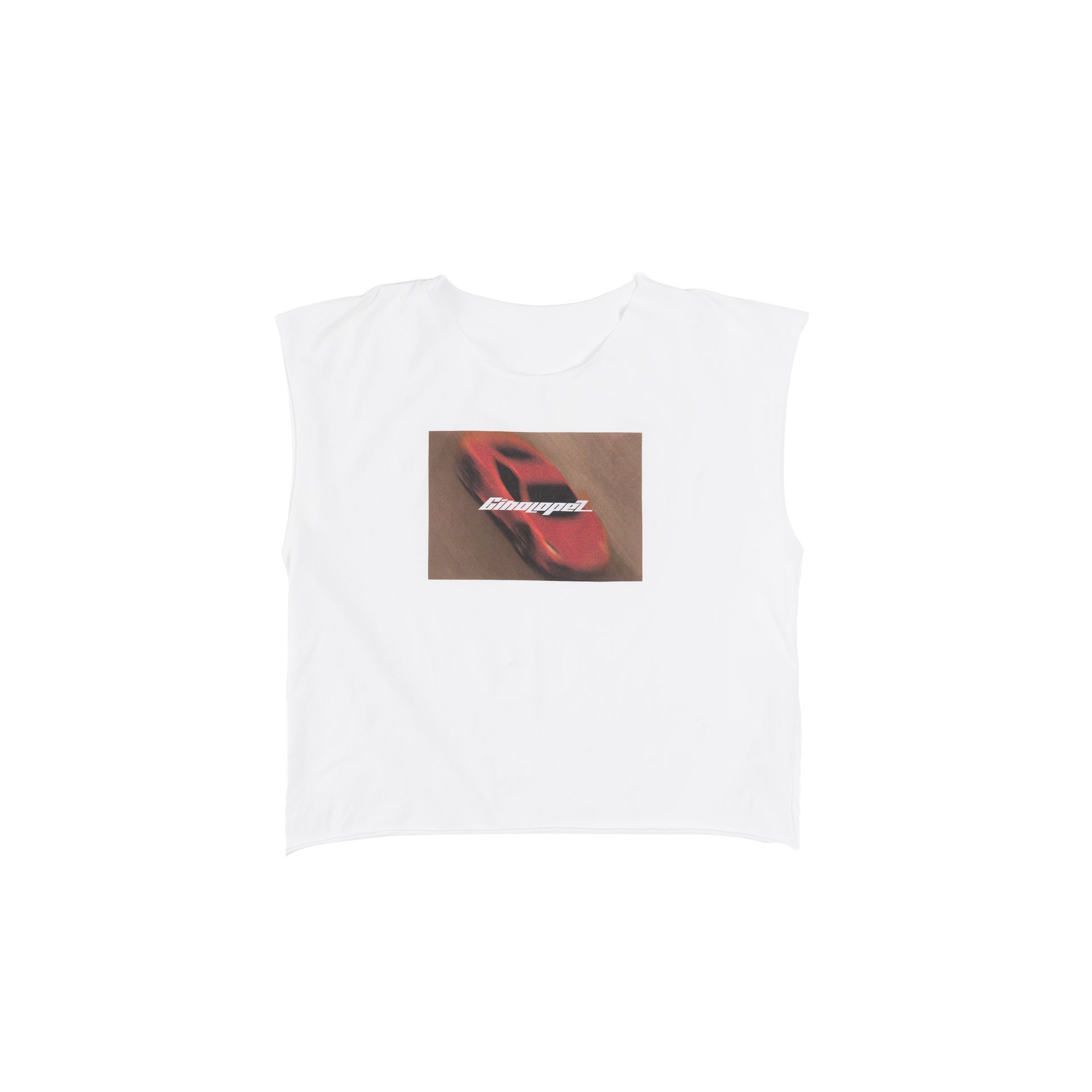 300 km/h Crop Sleeveless