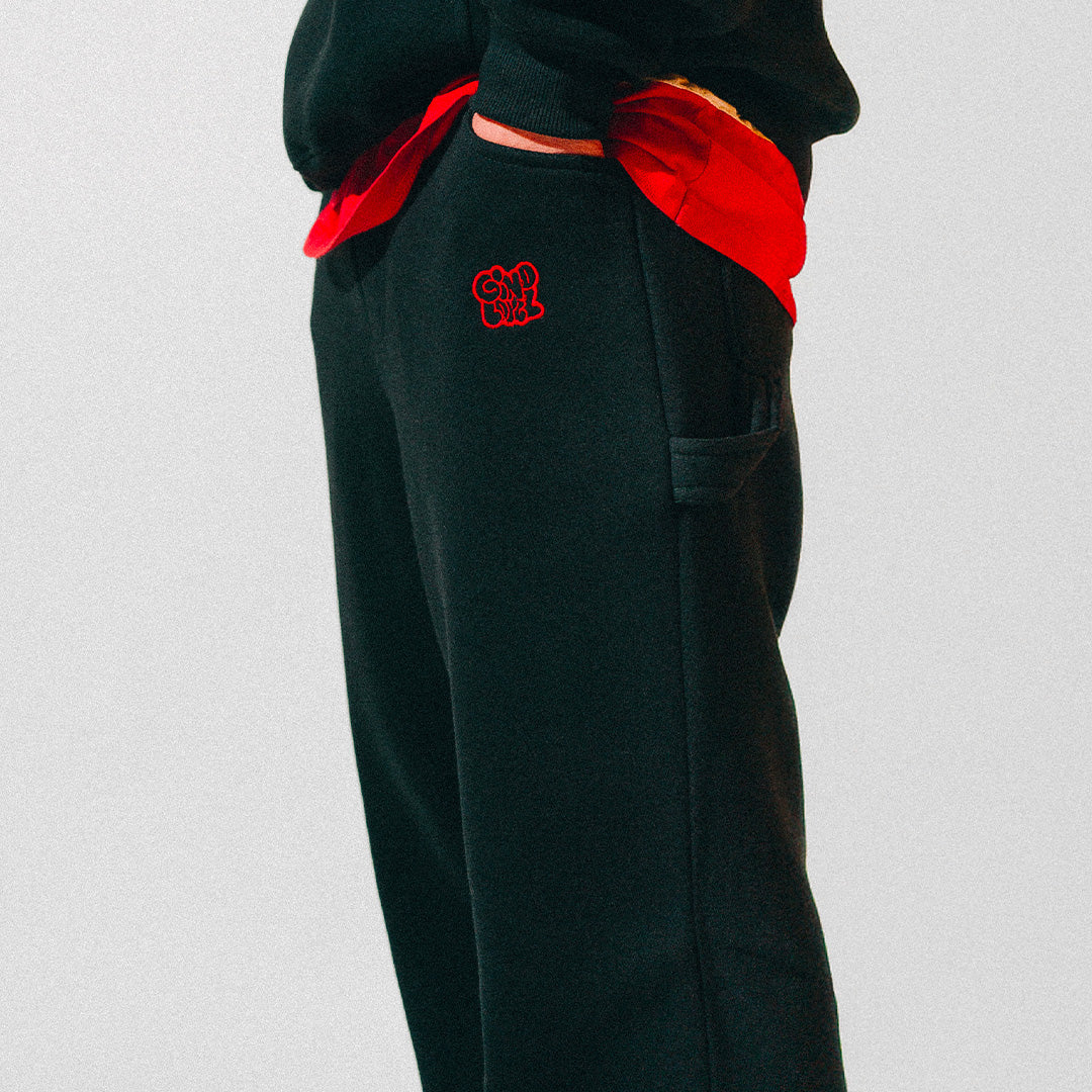 SFL&F Black Joggers