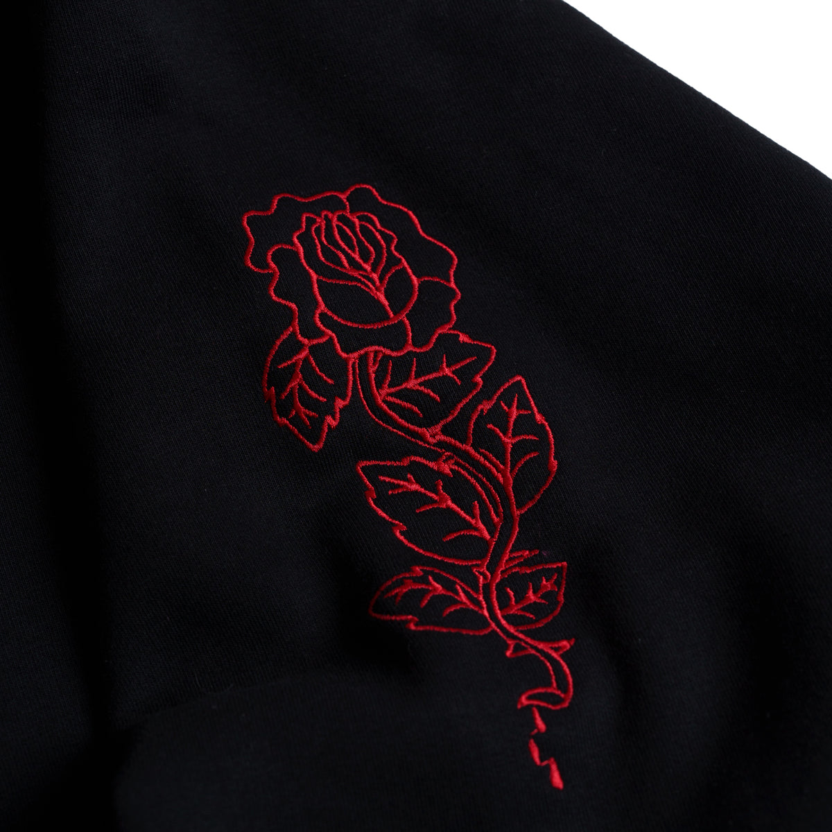 SFL&F Rose Crewneck Black – Gino Lopez