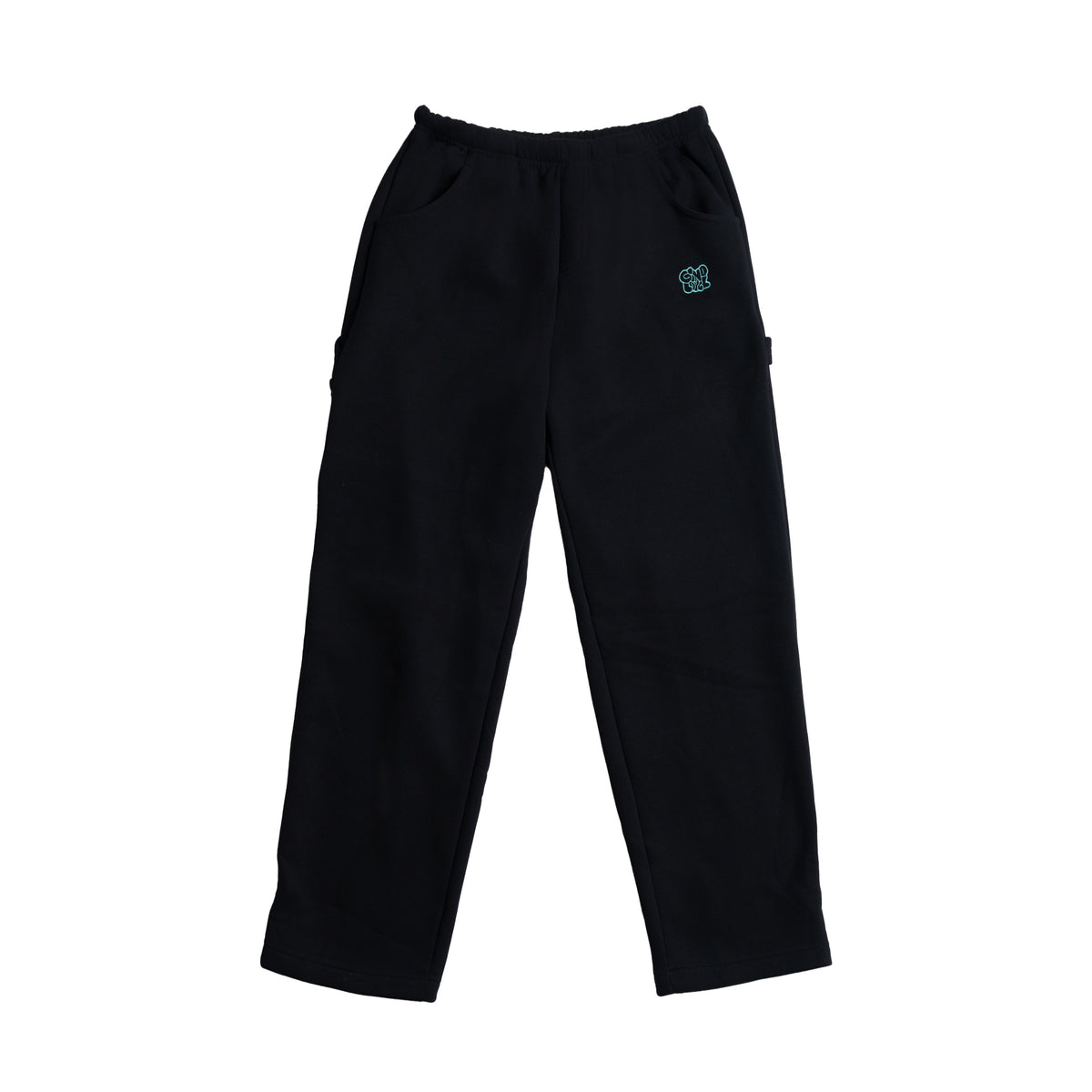 Core Black Joggers Cyan – Gino Lopez