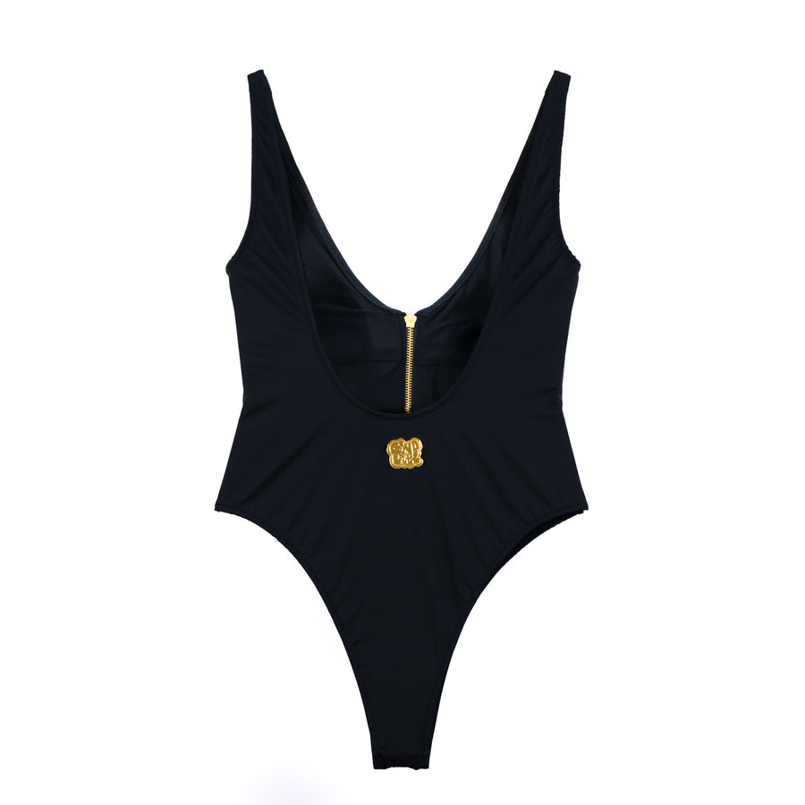 All Black Swimsuit 2