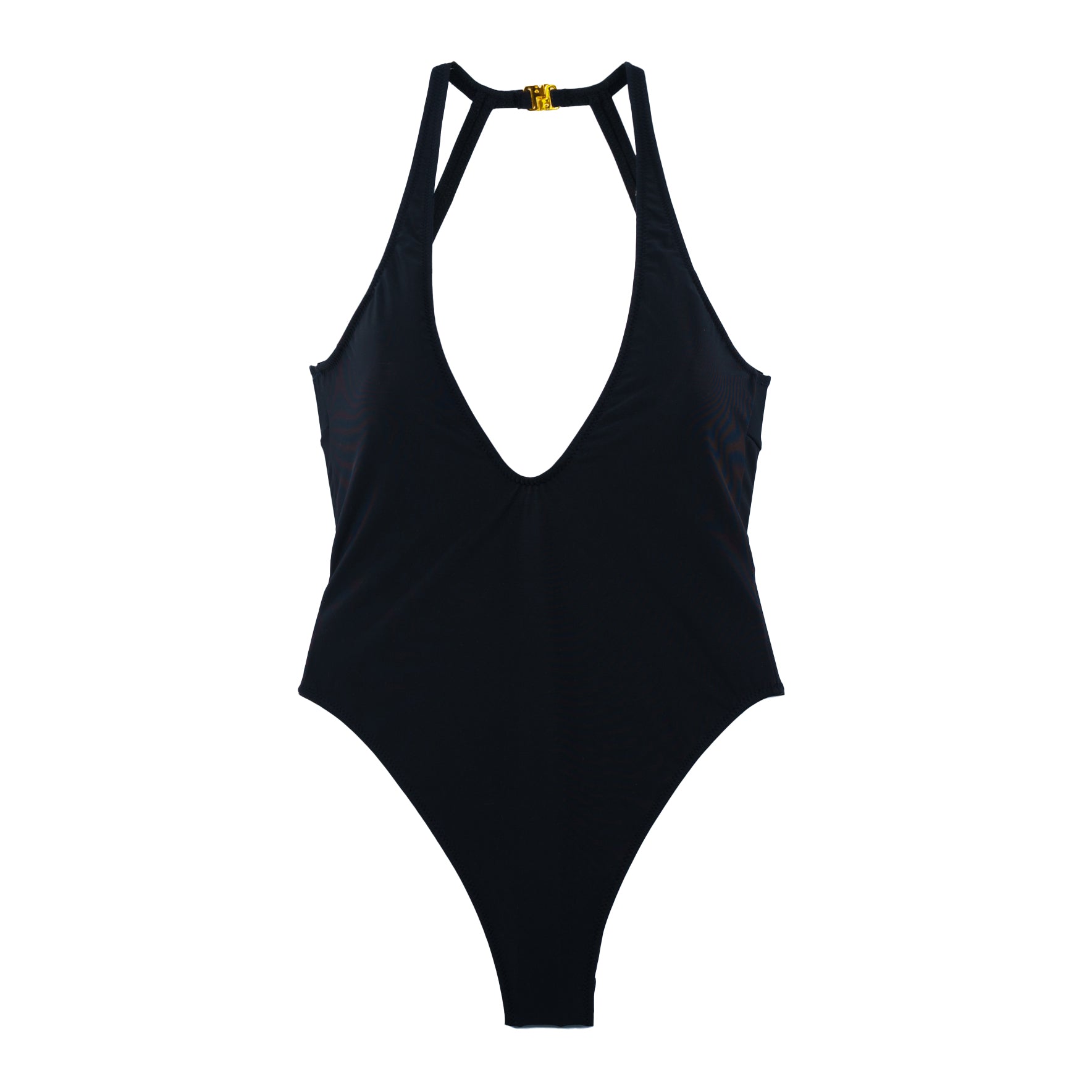 All Black Swimsuit 1