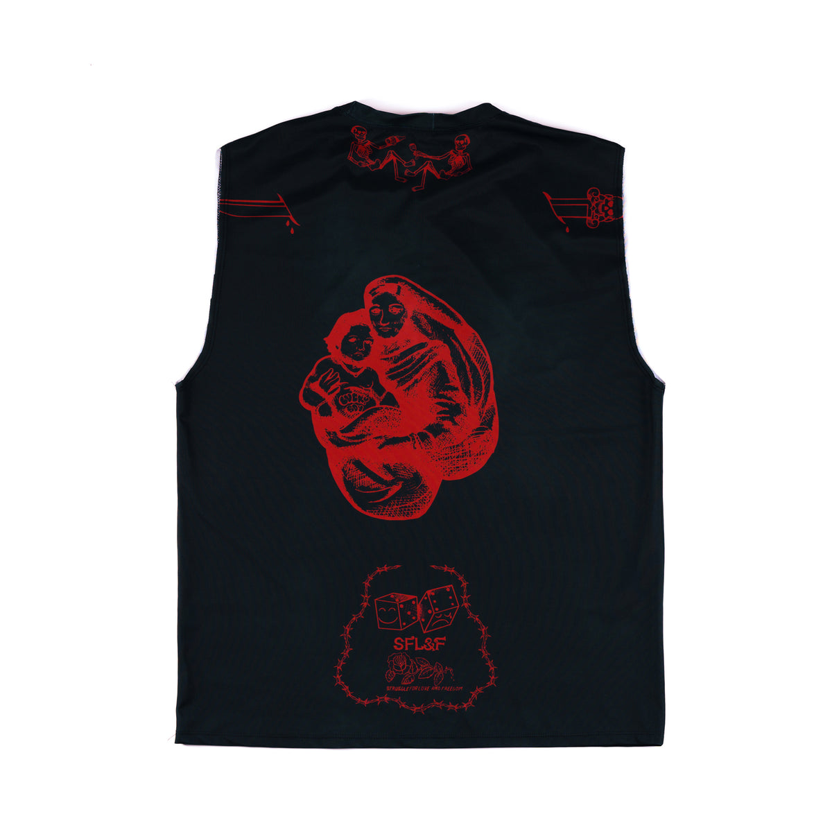 SFL&F Lycra Sleeveless Black – Gino Lopez