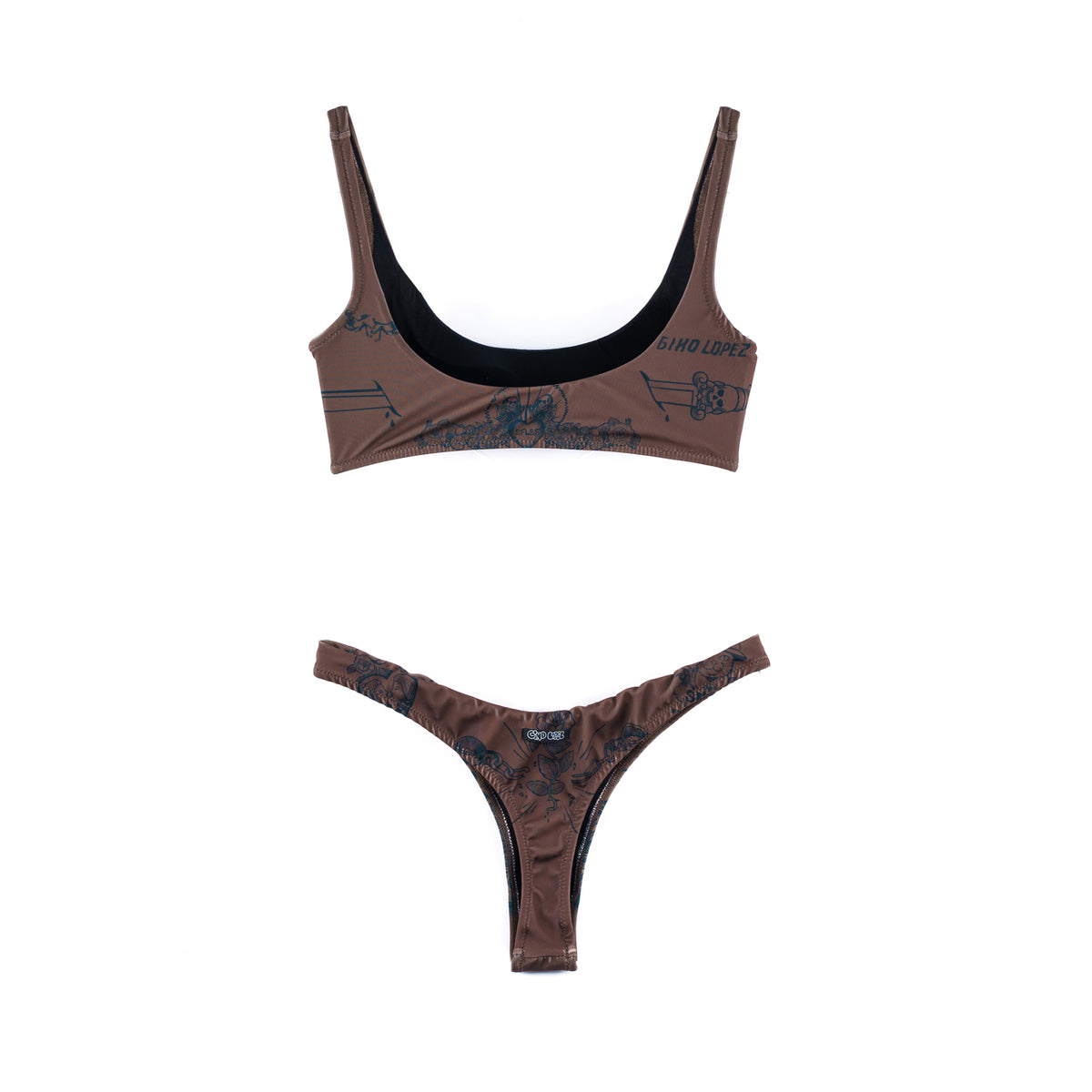 SFL&F Classic Bikini 2 SaddleBrown – Gino Lopez