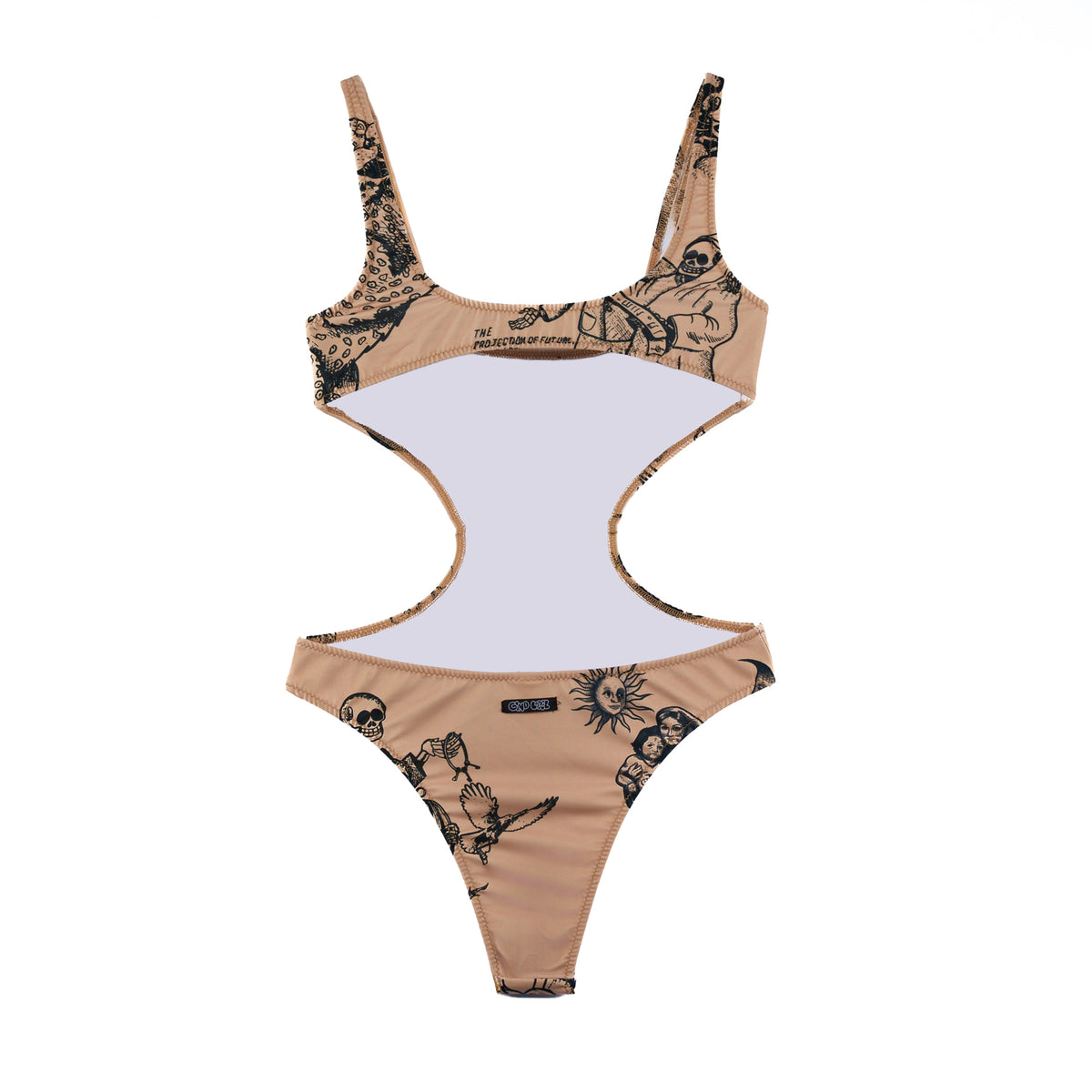 SFL&F Open Swimsuit Bisque – Gino Lopez