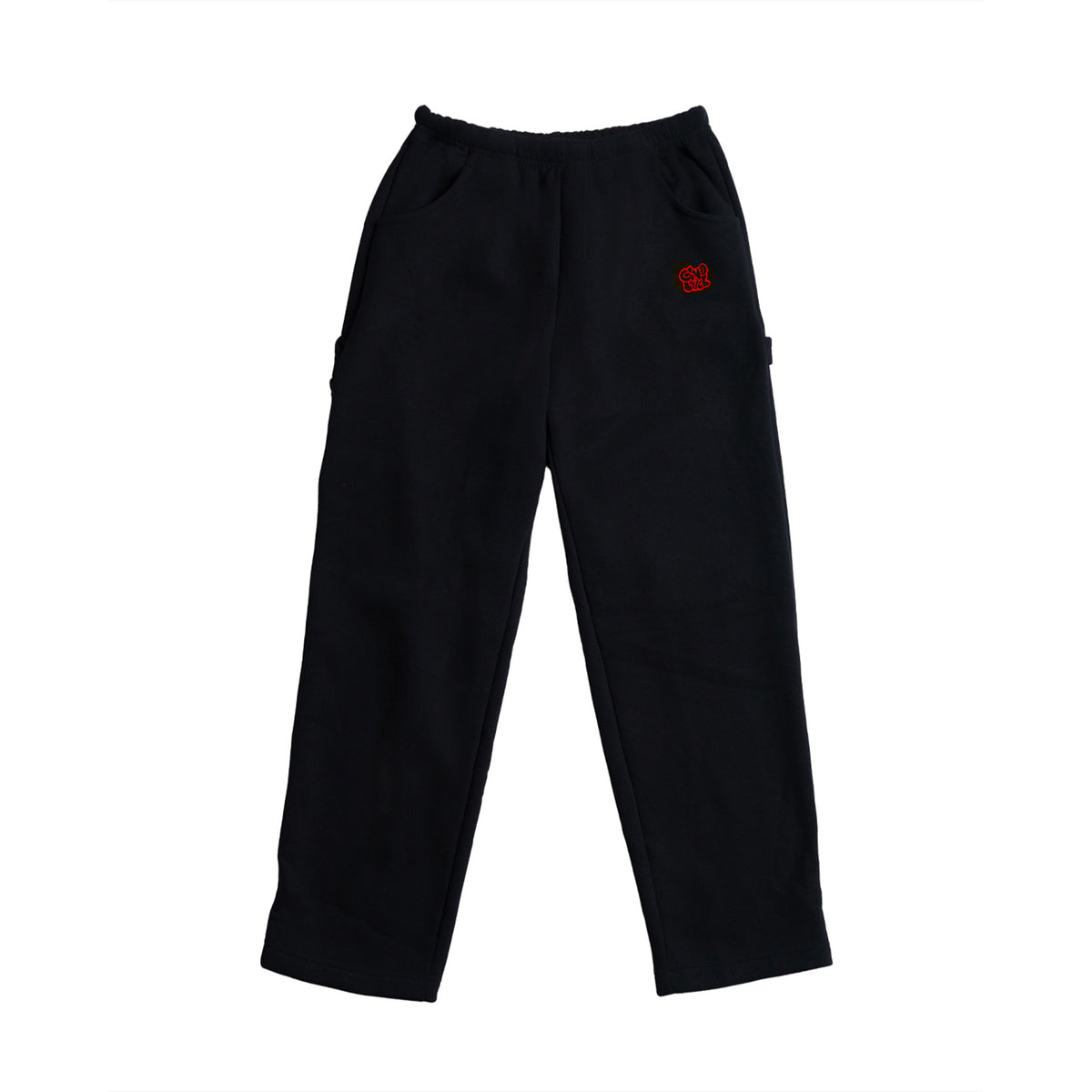 Core Black Joggers Red – Gino Lopez