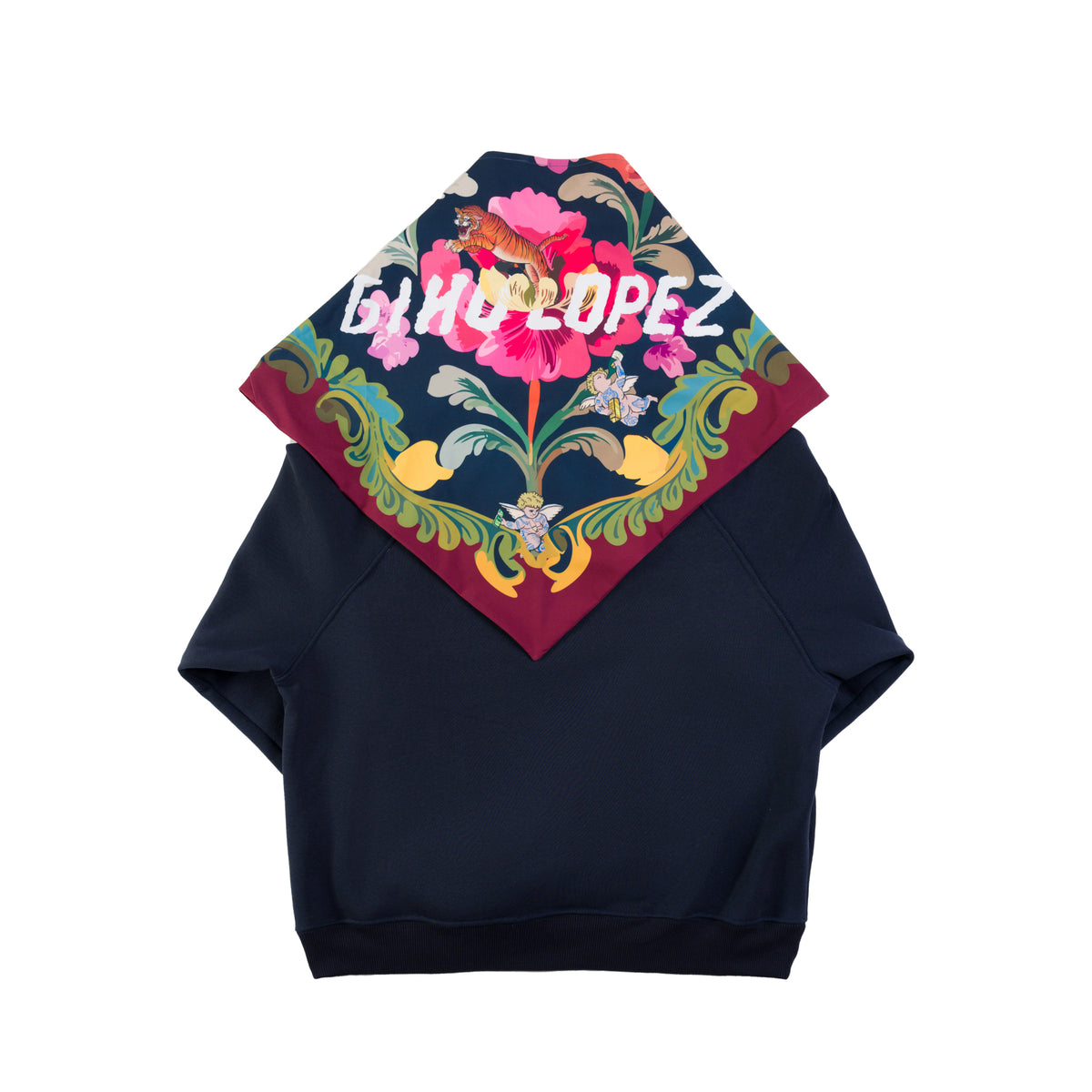 SFL&F Babushka Crewneck Midnightblue – Gino Lopez