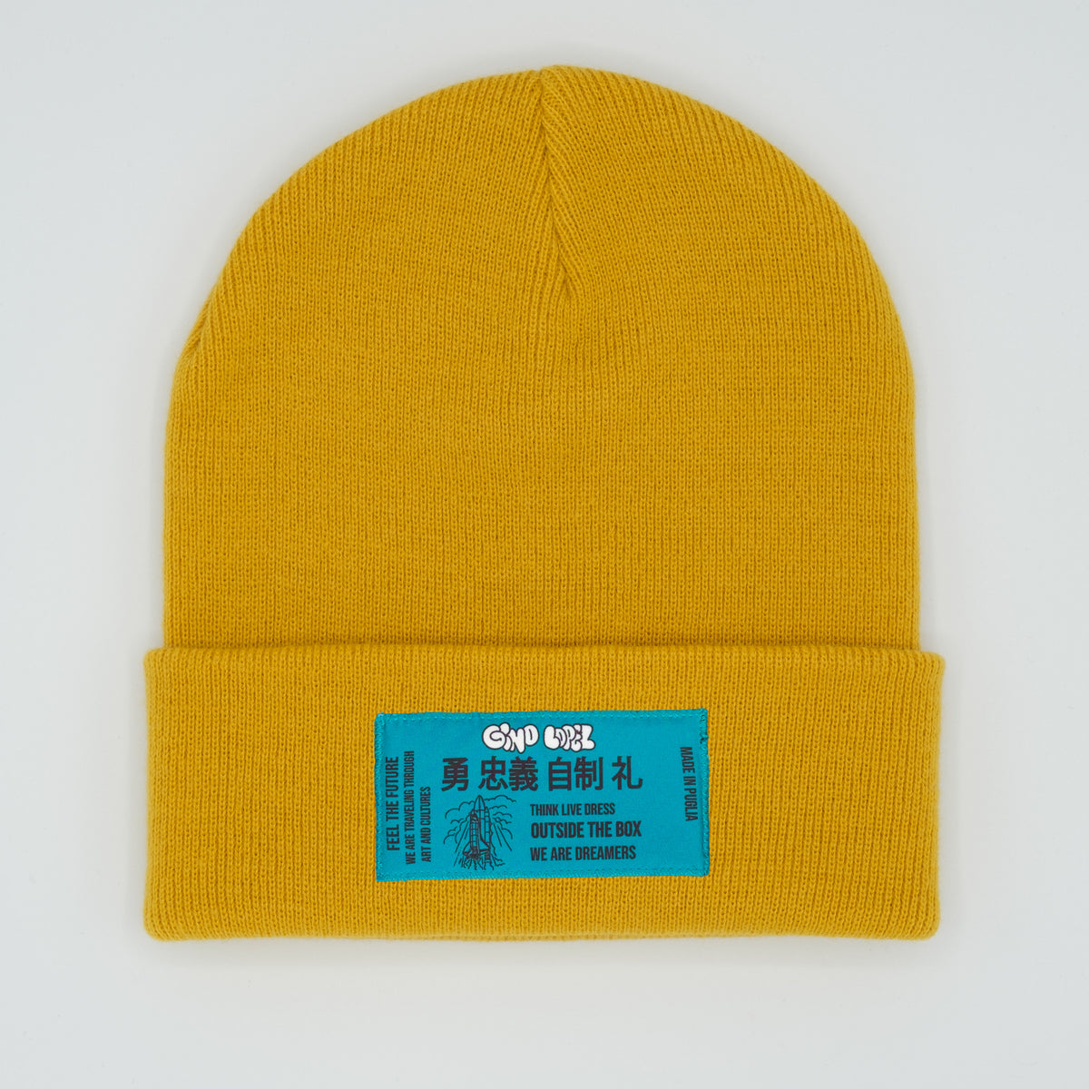 Dreamers' Beanie Gold – Gino Lopez