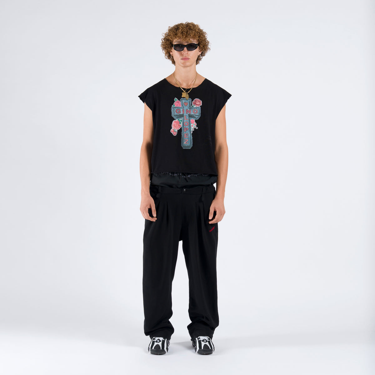 La Famiglia Cross sleeveless La Famiglia Cross sleeveless – Gino Lopez