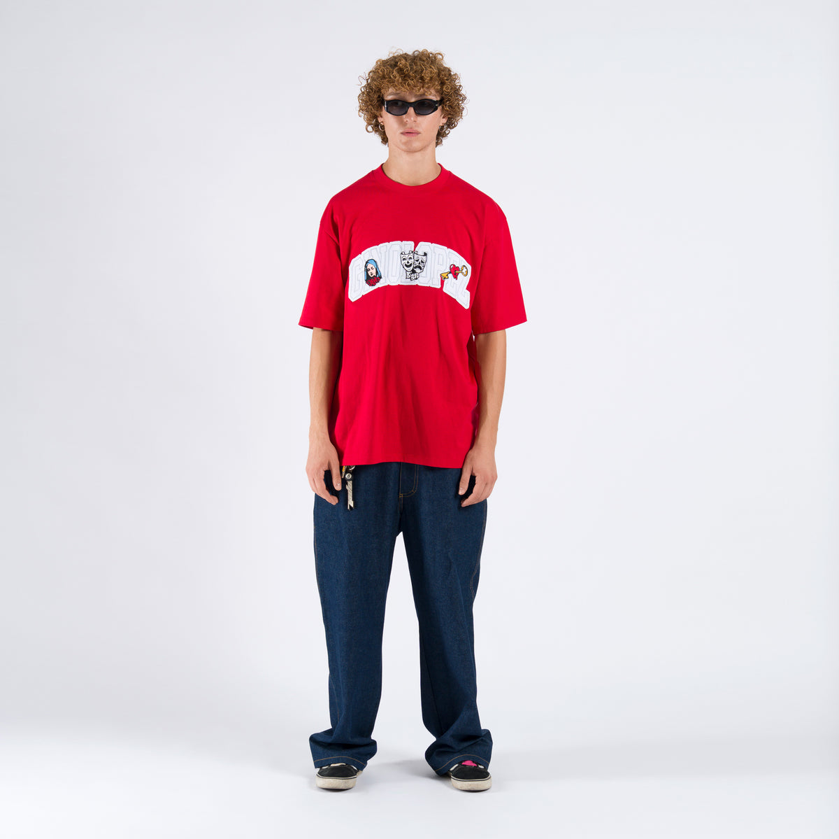 La Famiglia Red t-shirt La Famiglia Red t-shirt – Gino Lopez