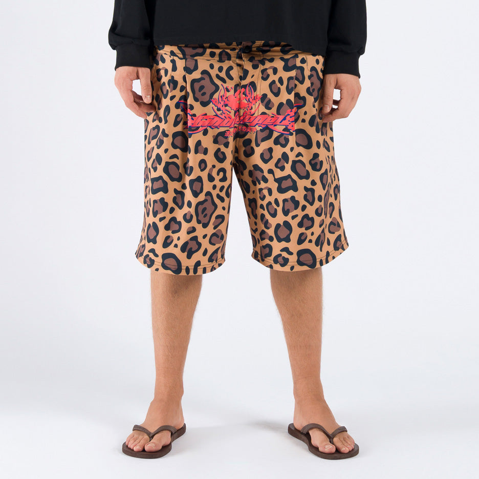 La Famiglia Leopard shorts La Famiglia Leopard shorts – Gino Lopez