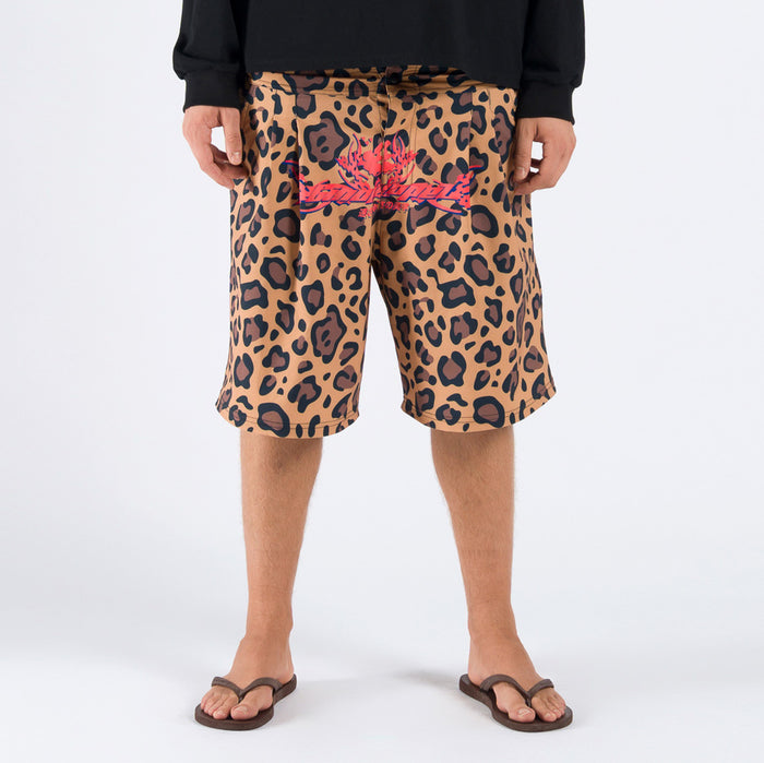 La Famiglia Leopard shorts – Gino Lopez