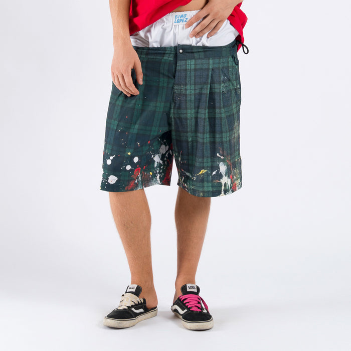 La Famiglia Tartan shorts – Gino Lopez