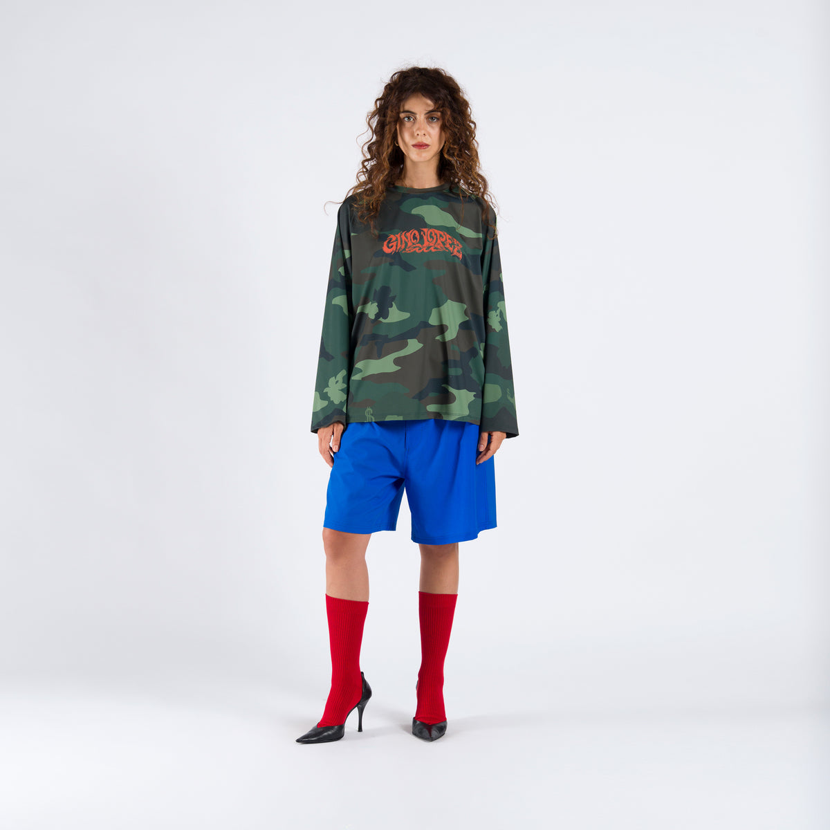 La Famiglia Camo Lycra t-shirt La Famiglia Camo Lycra t-shirt – Gino Lopez
