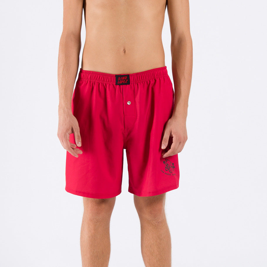 La Famiglia Classic shorts Red – Gino Lopez