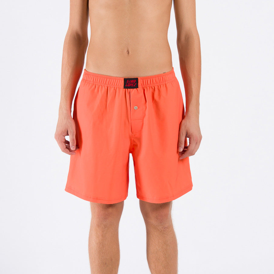 La Famiglia Classic shorts DarkOrange – Gino Lopez
