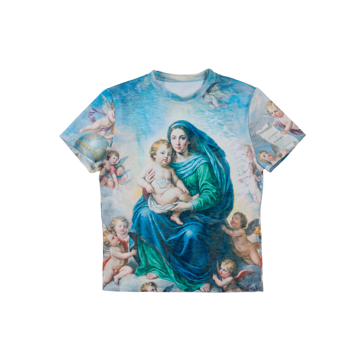 La Famiglia Mary fitted t-shirt La Famiglia Mary fitted t-shirt – Gino Lopez