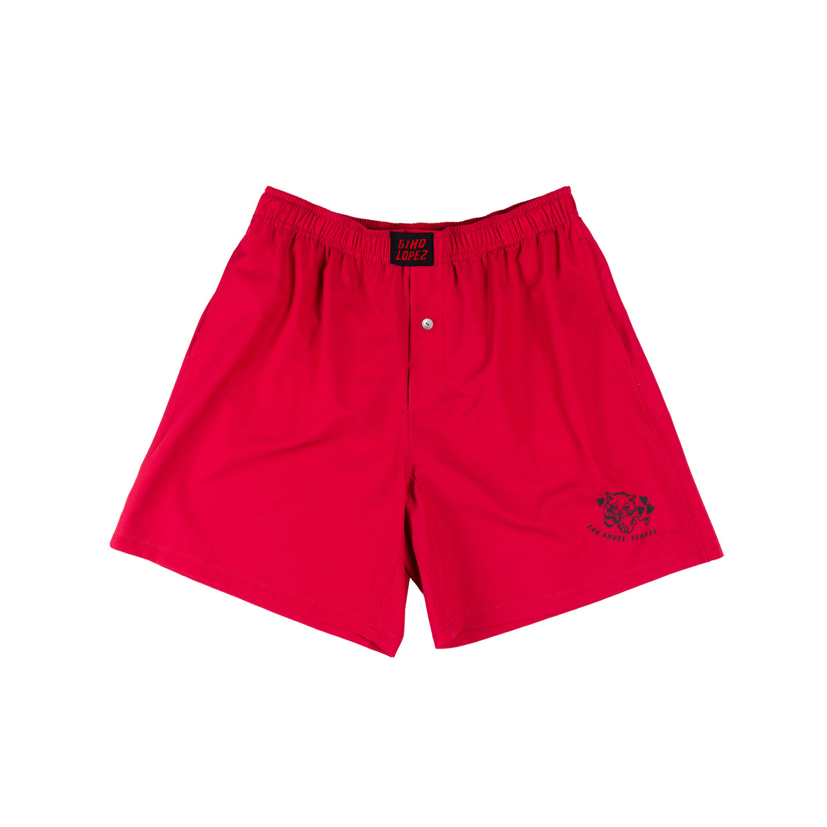 La Famiglia Classic shorts Red – Gino Lopez
