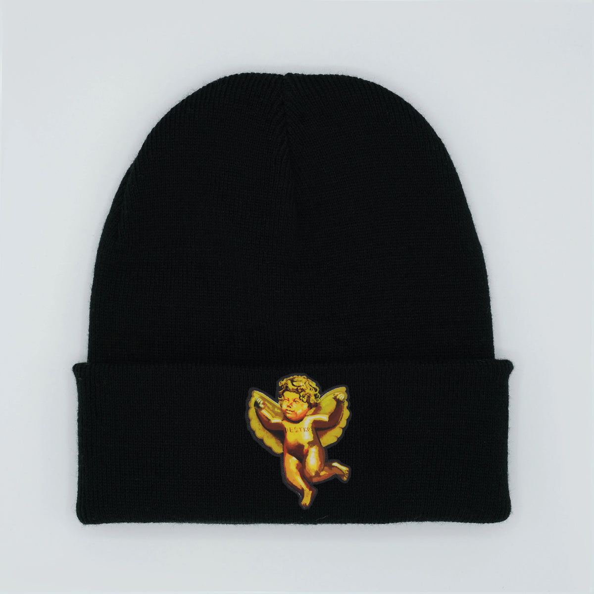 Gold Beanie Black – Gino Lopez