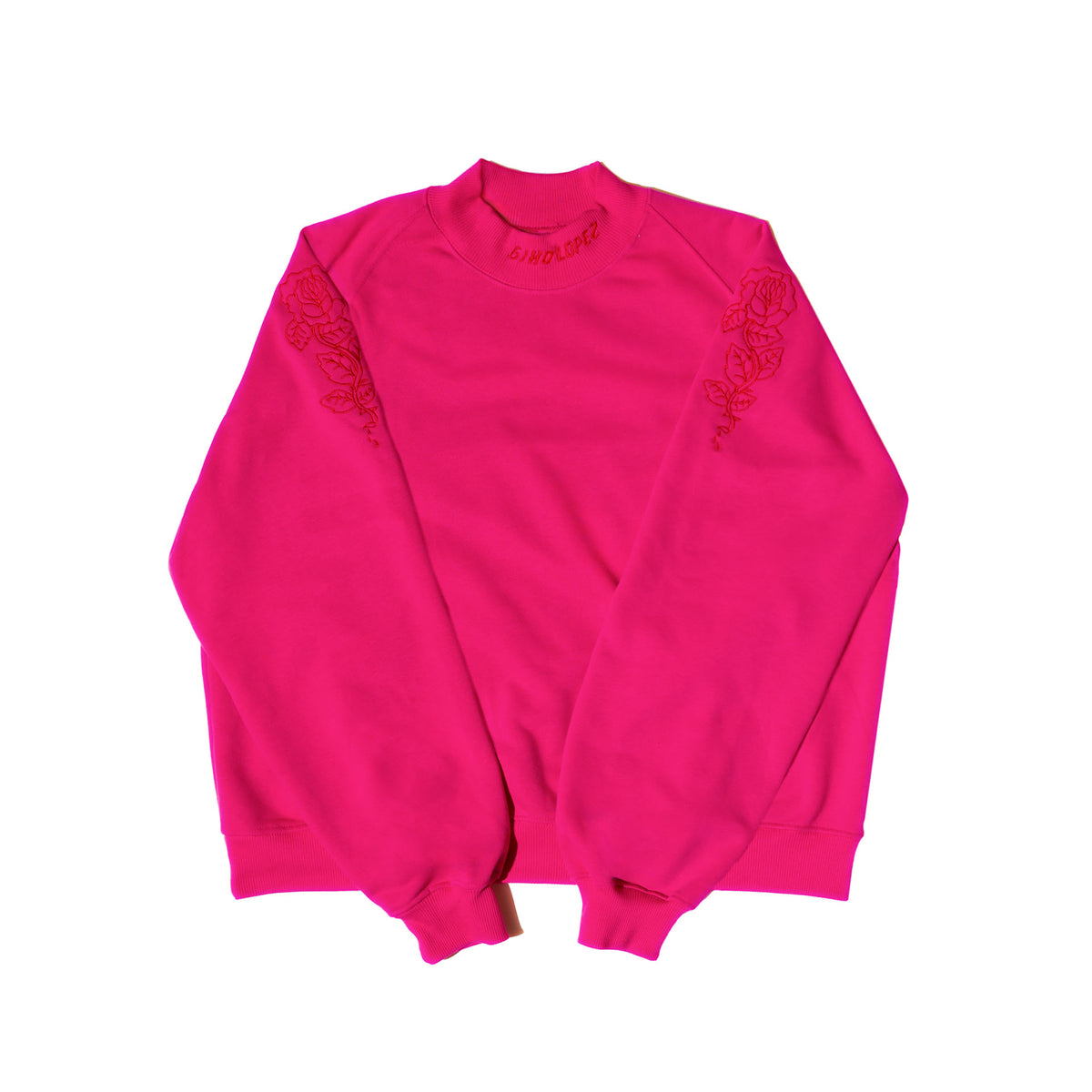 SFL&F Pink Rose Crewneck SFL&F Pink Rose Crewneck – Gino Lopez