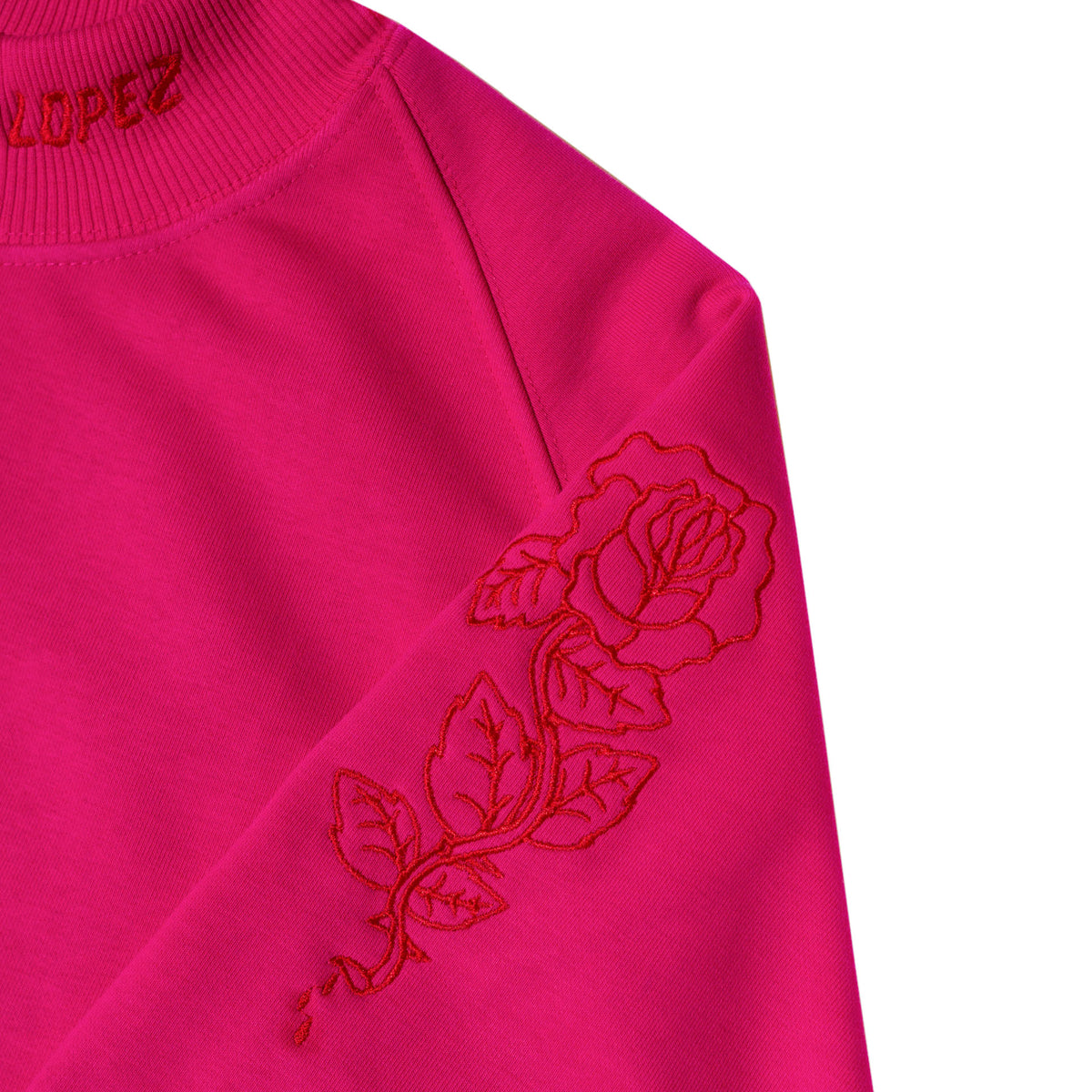 SFL&F Pink Rose Crewneck SFL&F Pink Rose Crewneck – Gino Lopez