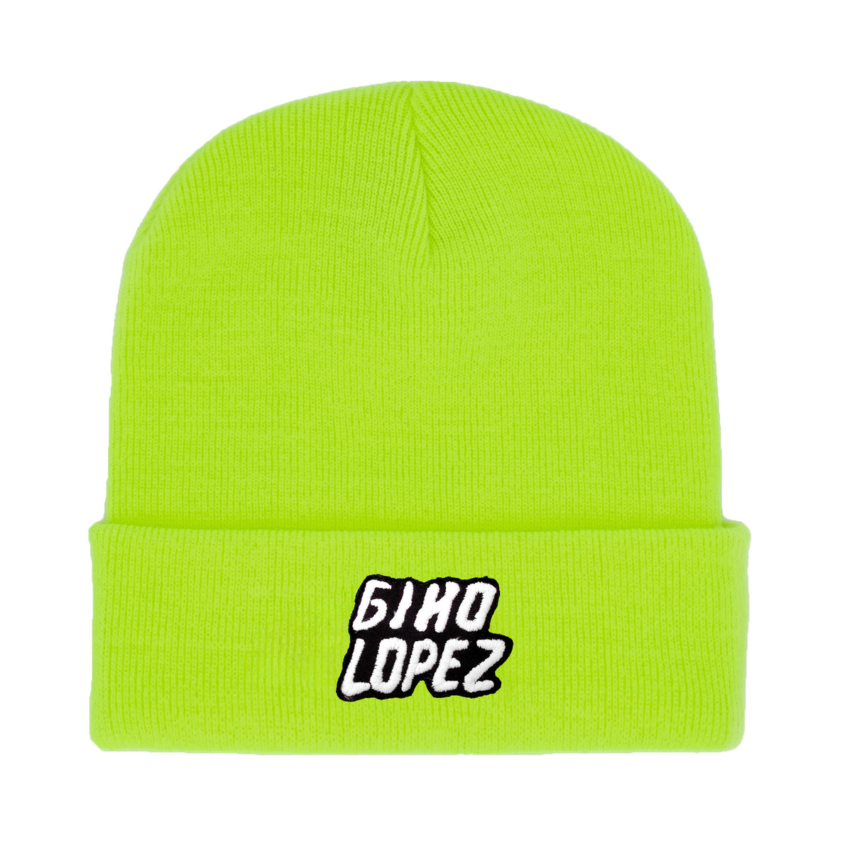 SFL&F Beanie GreenYellow – Gino Lopez