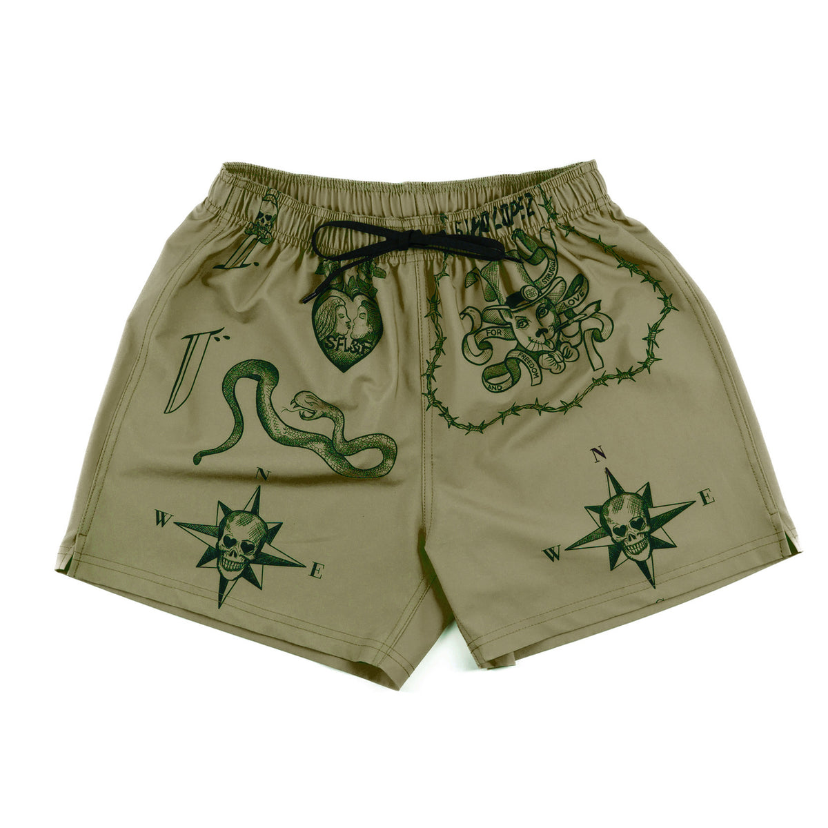 SFL&F Classic Boardshort Tan – Gino Lopez