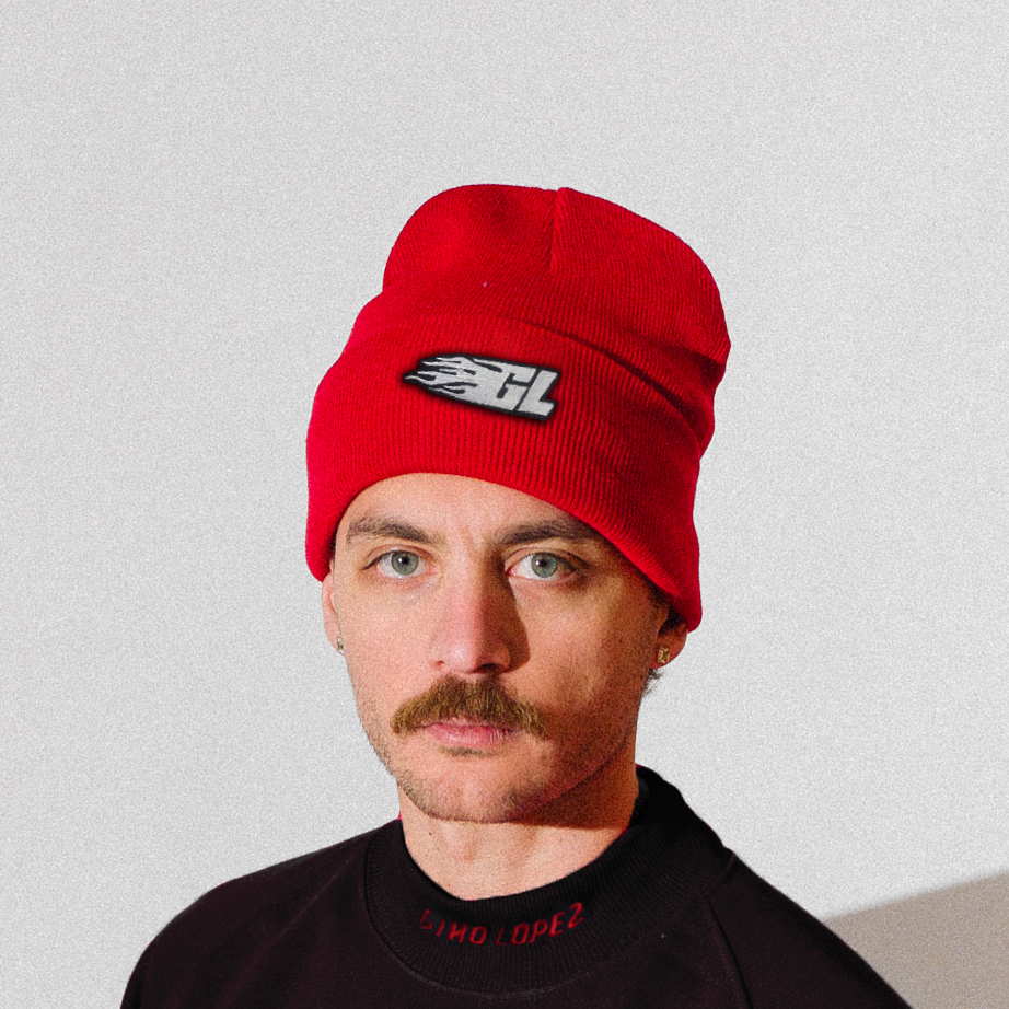 300 km/h Beanie Red – Gino Lopez