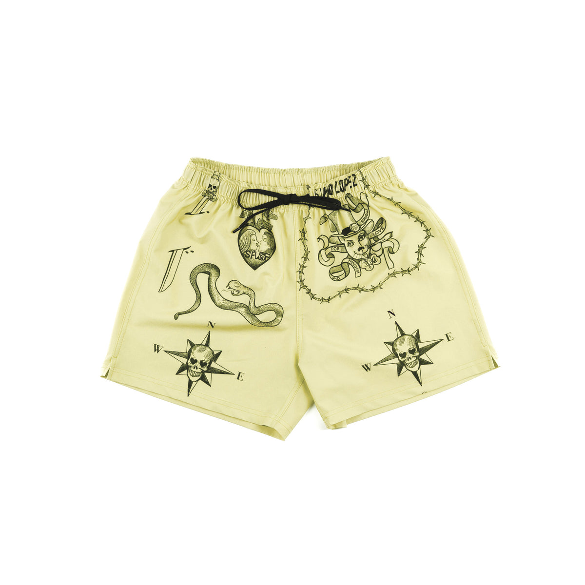 SFL&F Classic Boardshort Khaki – Gino Lopez