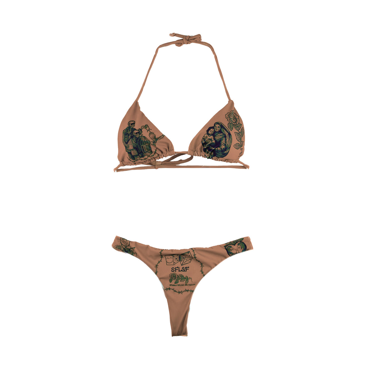 SFL&F Classic Bikini 1 Tan – Gino Lopez