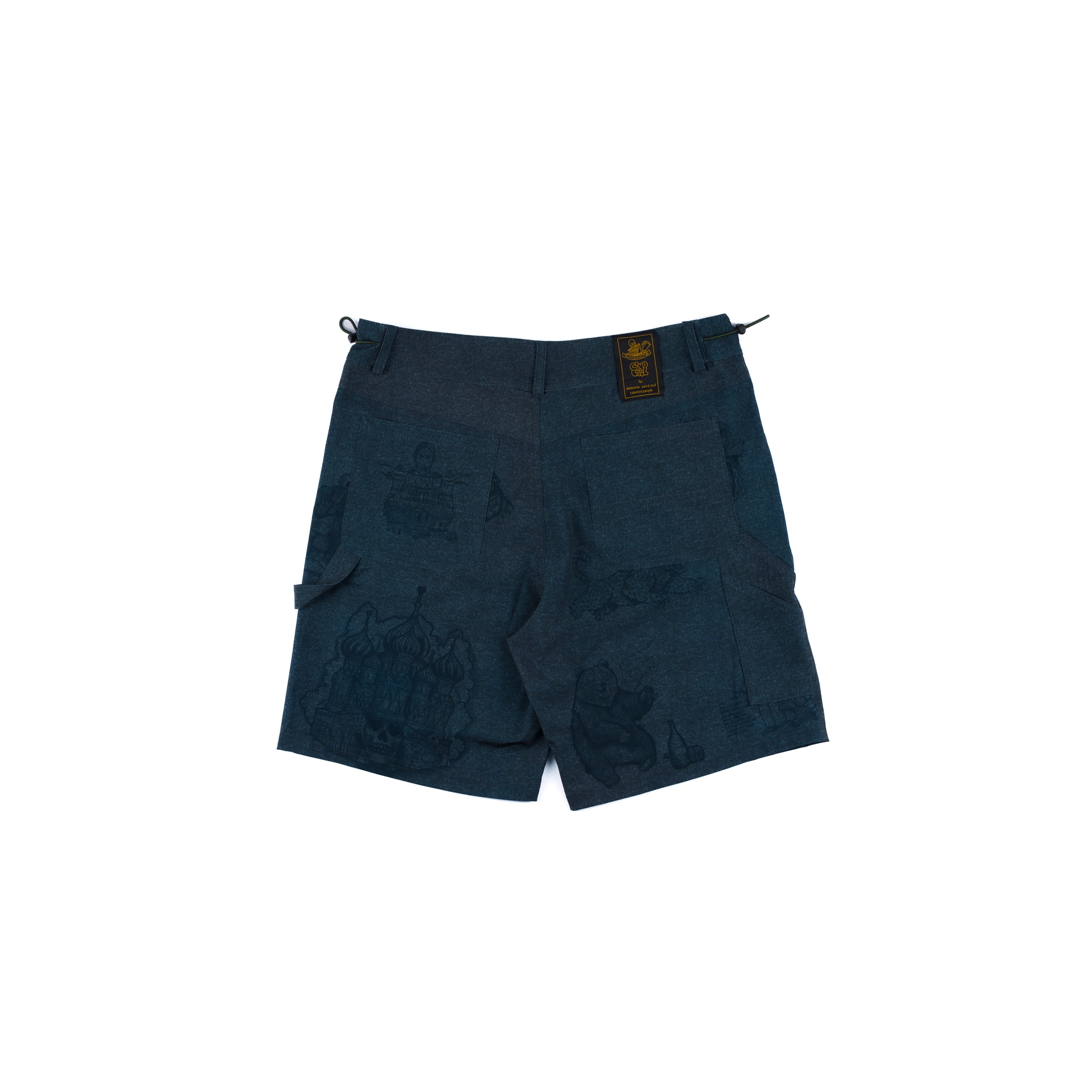 SFL&F Dark Jeans Short