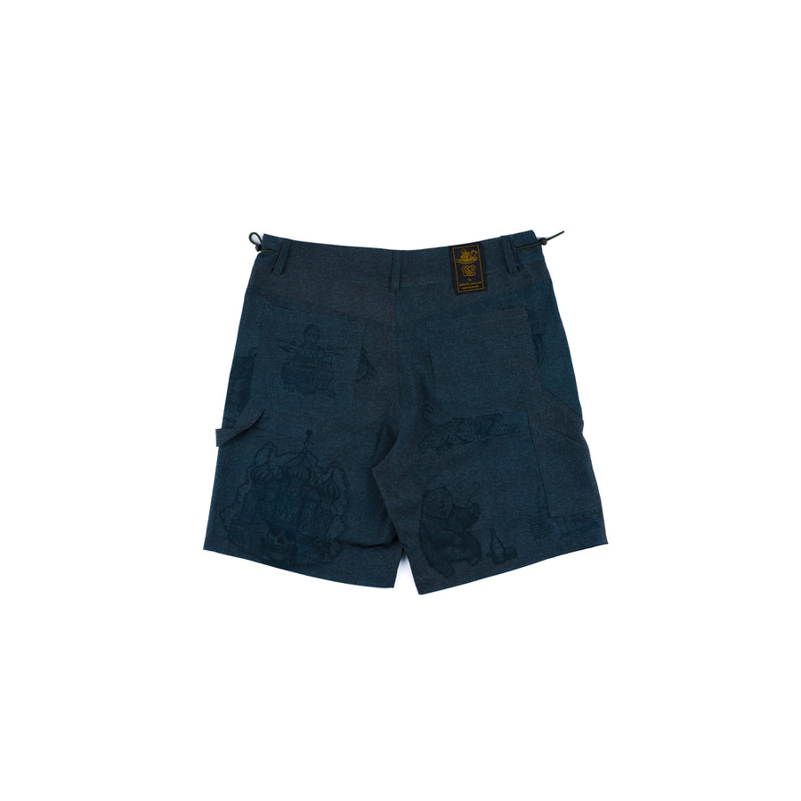 SFL&F Dark Jeans Short