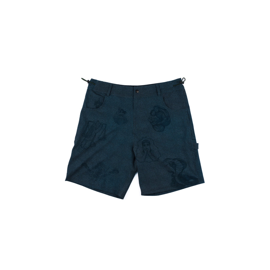 SFL&F Dark Jeans Short