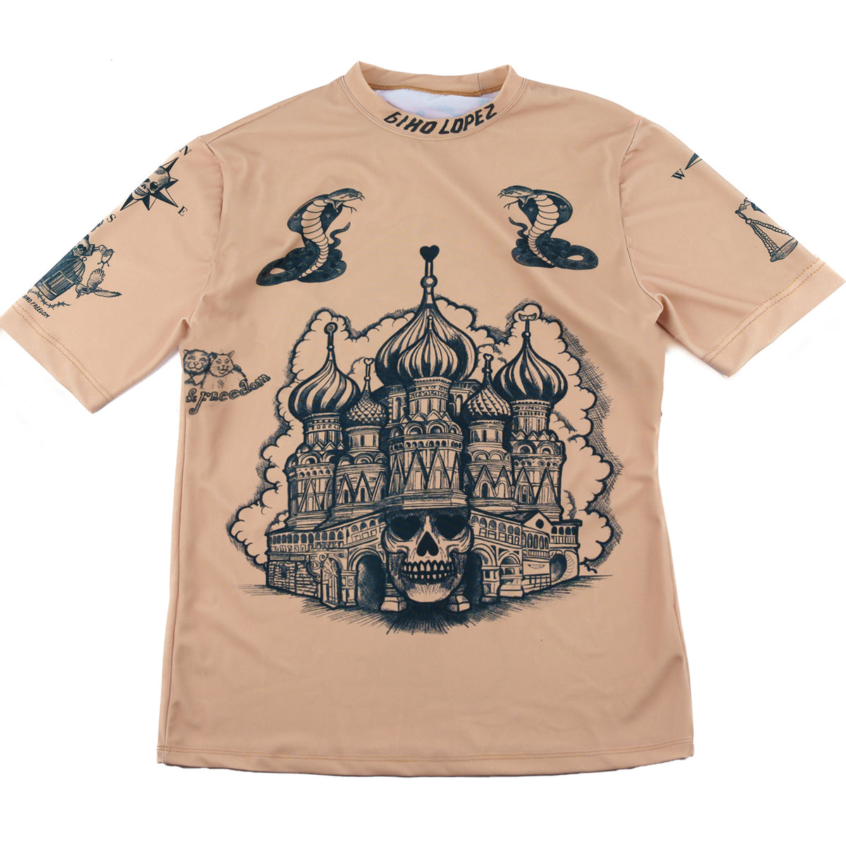 SFL&F Lycra T-shirt Bisque – Gino Lopez