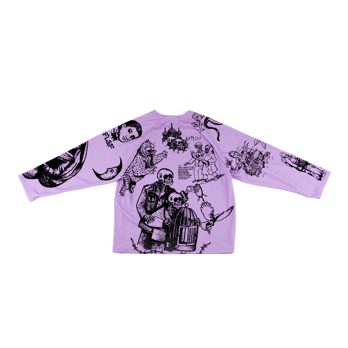 SFL&F Lycra Long Sleeve Plum – Gino Lopez