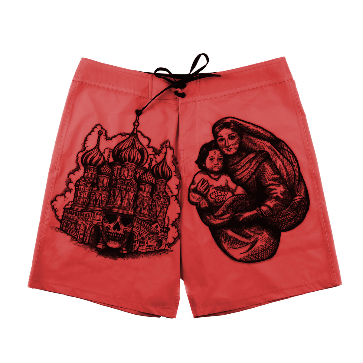 SFL&F Surf Boardshort Tomato – Gino Lopez