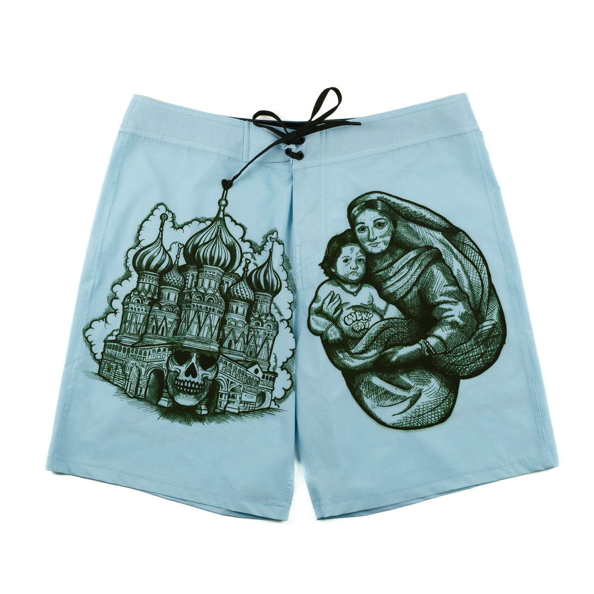 SFL&F Surf Boardshort LightSkyBlue – Gino Lopez