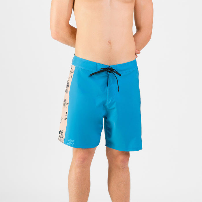 SFL&F Stripes Boardshort – Gino Lopez