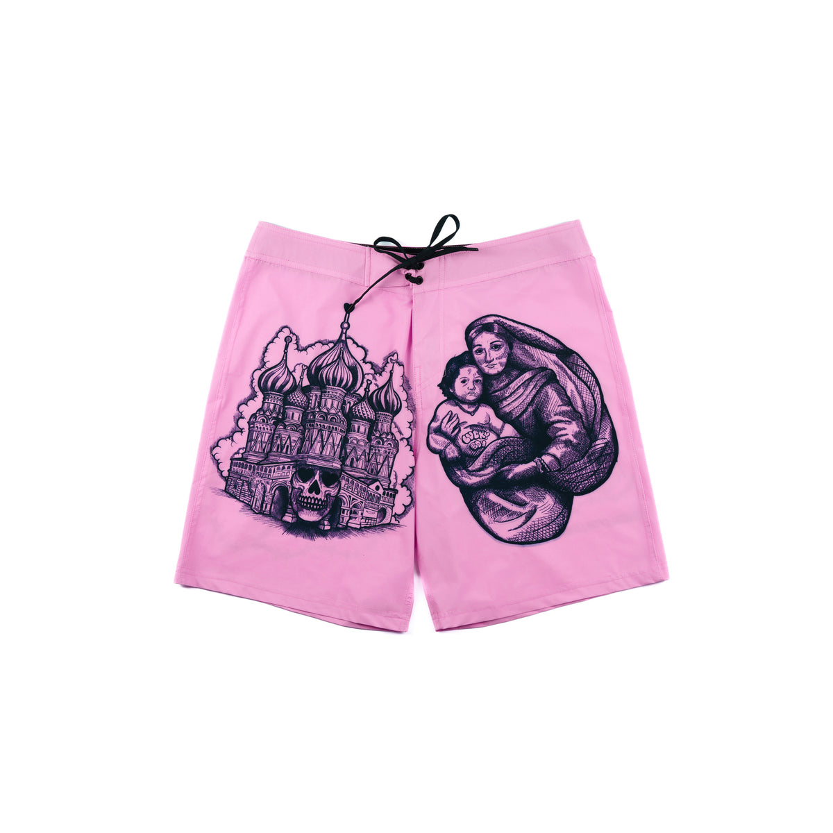 SFL&F Surf Boardshort Plum – Gino Lopez